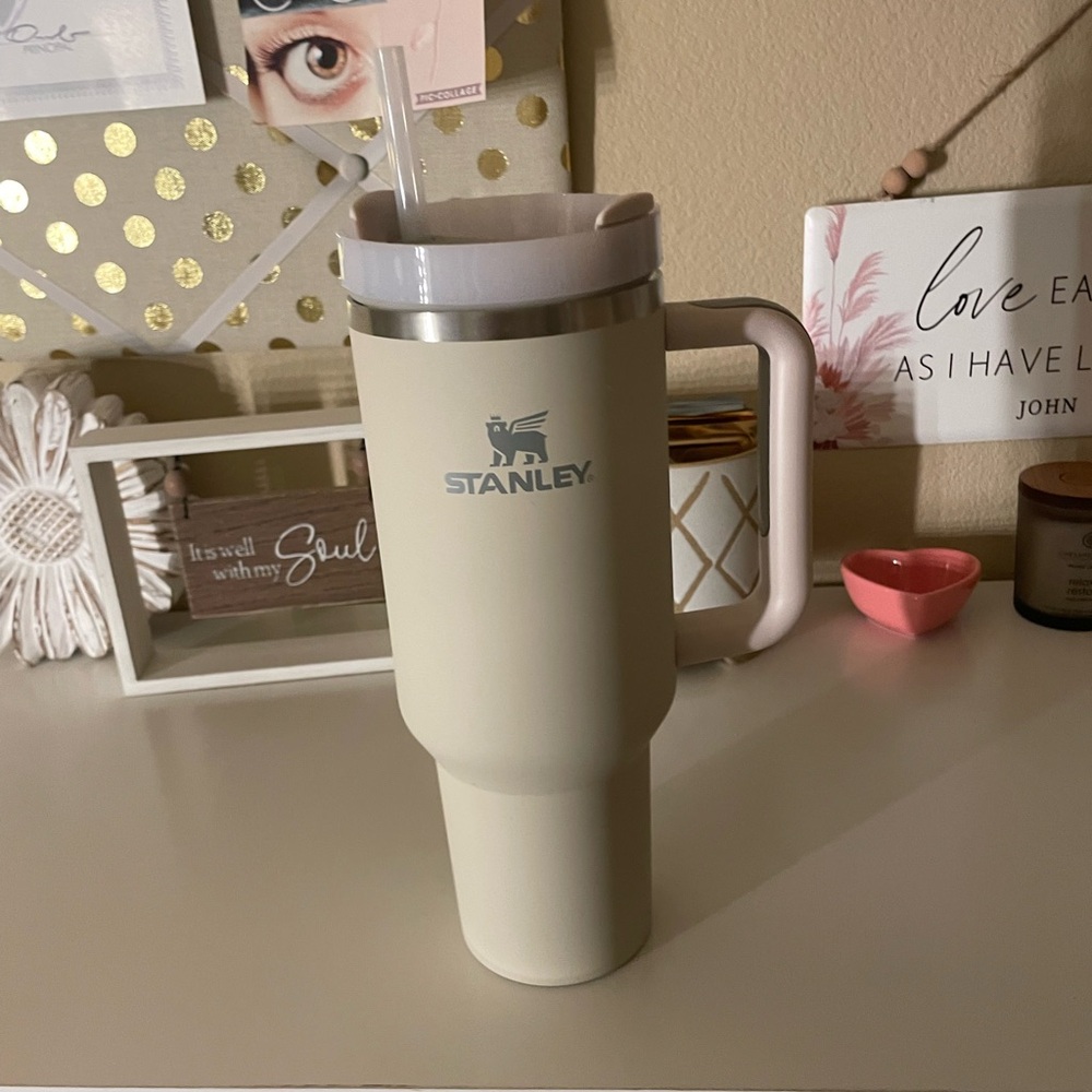 Stanley Cream Travel Mug